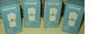 topstar gu24 base 60 watt light bulb 14 w 900 lumens 2700 k 10000 hr life 4 each - Picture 1 of 4