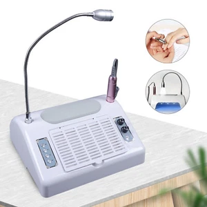 5 in 1 Maniküre Maschine Pediküre Maschine Set mit Nagel Bohrer Staubsammler LED - Bild 1 von 12
