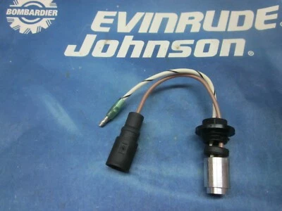 JOHNSON EVINRUDE 35 THRU 175 HP TEMPERATURE SWITCH 514539 585203 SENDING UNIT - Image 1 of 4