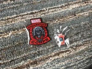 Funko Marvel Collector Corp Ultron Patch And Captain America Metal Badge - NEW - Picture 1 of 1