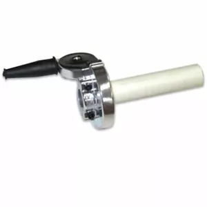 Polished Gasser Twist Throttle MX DIRTBIKE CR RM YZ KX ATC 250R 200X ATV YZ KX - Picture 1 of 2