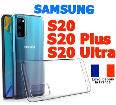 - SANS MARQUE/GÉNÉRIQUE POUR SAMSUNG Coque Samsung Galaxy S20 S20 Plus S20 Ultra Etui HouseTransparent Silicone