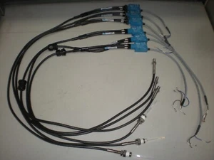 Lot of (6) SICK W.1000 WLL 1000-P132 Fiber Optic Sensors with Flexible Cables - Picture 1 of 6