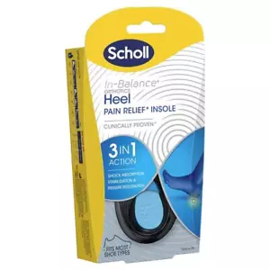 Scholl In Balance Heel and Ankle Orthotic Insole Medium / Large - Picture 1 of 15