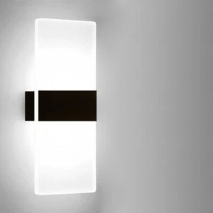 LED Außenleuchte Mit Bewegungsmelder Wandleuchte Anthrazit Sensor Wandlampe 18W - Bild 1 von 18