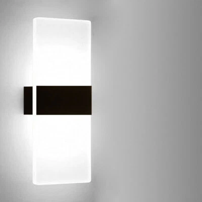 LED Außenleuchte Mit Bewegungsmelder Wandleuchte Anthrazit Sensor Wandlampe 18W - Bild 1 von 4