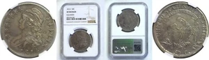1814 50C Capped Bust Half Dollar NGC XF Details - Picture 1 of 3