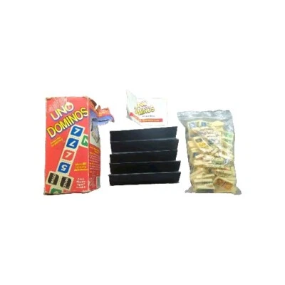 Vintage UNO Dominos Mattel 1995 Game  Combination 100% Complete With Instruction - Image 1 of 3