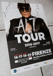 RENATO ZERO 30 x 43 ALT tour poster RARO! manifesto locandina Firenze . - Foto 1 di 1