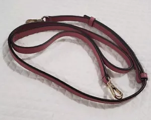 NEW MICHAEL KORS Mauve PINK LEATHER REPLACEMENT CROSSBODY ADJUSTABLE BAG STRAP - Picture 1 of 7