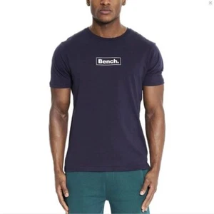 Bench Mens Angus Graphic Print T-Shirt - Blue / Large - Picture 1 of 1