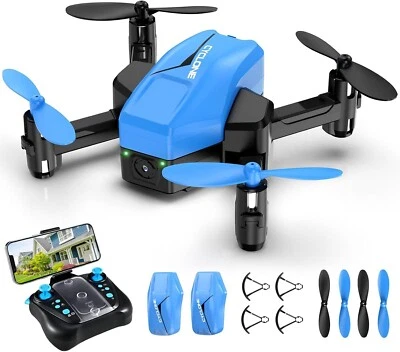 Mini Drone ATTOP para Niños con Cámara 1080P - Drone FPV Plegable para Niños, Bolsillo Foto 1 de 4