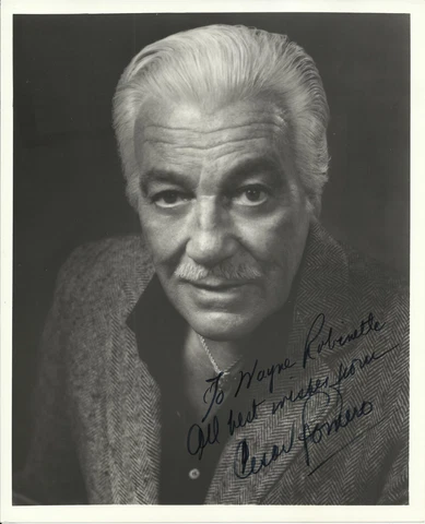 Cesar Romero - Original Autographed 8x10 Signed Photo Cover