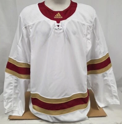 Nueva camiseta en blanco de hockey para hombre Adidas NCAA Denver Pioneers - talla 58 Foto 1 de 4
