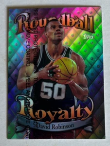 1998 Topps Roundball Royalty David Robinson Refractor in 77 Card Lot See Photos - Bild 1 von 18