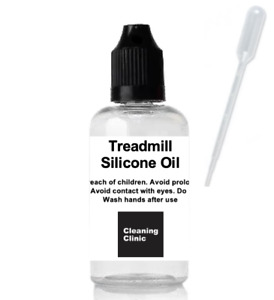 Treadmill 100% Silicone oil lubricant universal. Handy dispensing nozzle bottle 