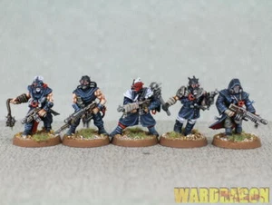 25mm Warhammer 40K WDS painted Chaos Space Marines Cultists k89 - Picture 1 of 4