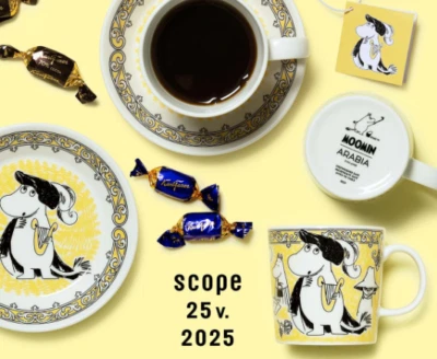 PSL ARABIA Moomin Opera Mug 0.3L Set of 6 Scope 25th Anniversary NEW Japan - Image 1 of 4