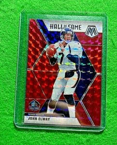 JOHN ELWAY MOSAIC PRIZM RED CARD DENEVER BRONCOS 2020 PANINI MOSAIC PRIZM HOF 