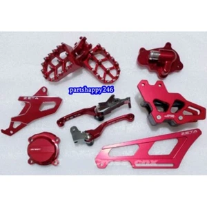 Red Accessories CNC Kit For Honda CRF 250 300 L Rally Aluminum Motorcycle - Imagen 1 de 6
