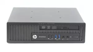 Windows 7 Pro Desktop Computer, Intel 3.40GHz, 250GB SSD, 8GB RAM, Wi-Fi, HP PC - Picture 1 of 12