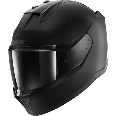 SHARK Helm D-Skwal 3 schwarz matt mit Sonnenblende - Größenwahl - UVP 199,95€ - Bild 1 von 3