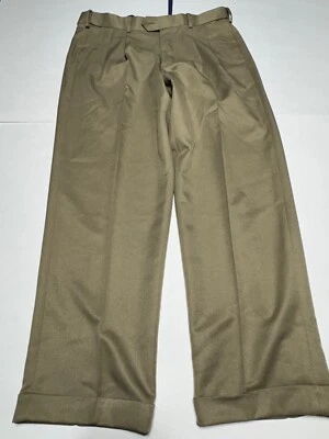 Arrow Dress Pants Brown Size 36x30 100% Polyester - Image 1 of 4
