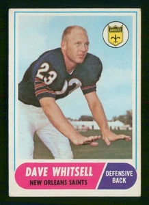 Dave Whitsell 1968 Topps 68 Nº 82 VG 37148 - Imagen 1 de 2
