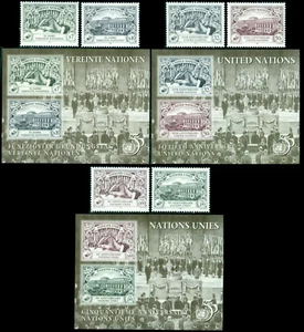 1995 UN 50th anniv.Hand,War Memorial Opera House,S.Francisco+ss/all 3 Offices - Picture 1 of 1