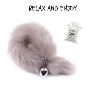 Fox Tail With Metal-Romance-Game-Funny-Toy Games+GIFT-FAST SHIPPING-US SELLER - Picture 1 of 1