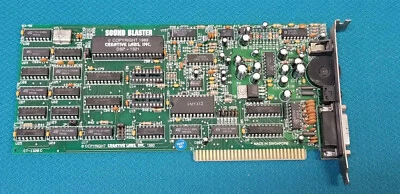 Sound Blaster 1.5 Creative Labs ISA 8 Bits CT1320C Yamaha DOS retro gaming #D44 - Image 1 of 4