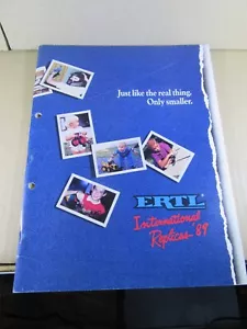 511T Catalogue 1989 Ertl International Replicas 48 Pages Photos IN Color - Picture 1 of 9