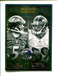 Panini Playbook Gold #28 2015 Joe Flacco, Steve Smith Sr. #/199 🏈 - Imagen 1 de 1