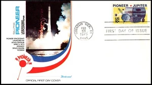 1556 Pioneer / Mariner FDC, Fleetwood Cachet, OF, Post Office Fresh, Unaddressed - Picture 1 of 3