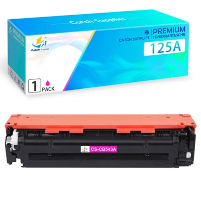  Magenta CB543A Toner Cartridge fits for HP 125A Colour LaserJet CP1515N CP1510 - Image 1 of 4