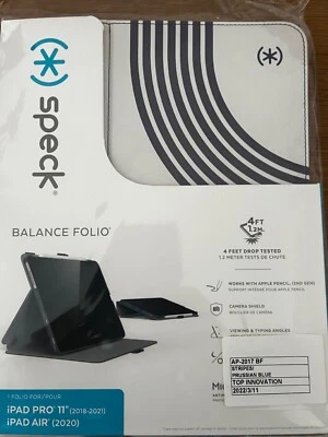 Speck iPad  Balance Folio Stripe iPad Pro 11" 2018-2022 & iPad Air 2020 - 2025 - Image 1 of 3