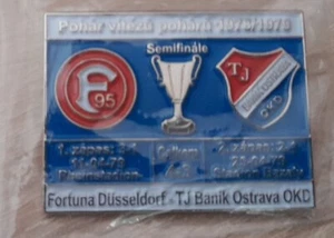 Pin ECWC 1978/79 Fortuna Düsseldorf - Universitatea Craiova - Bild 1 von 1