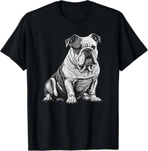 Lustiges T-Shirt Bulldogge Hund Geschenk Unisex - Bild 1 von 3