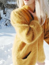 fluffy angora jumpers ebay