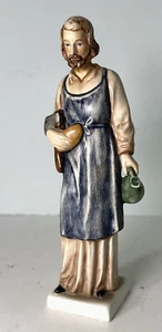 Vintage Sacrart Goebel Heiliger Josef Figur mit Brot & Krug TMK - 3 Mark 7,5" hoch - Bild 1 von 9