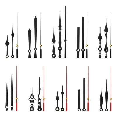 Juego de 10 Manecillas de Reloj Kit de Manecillas de Reloj Piezas de Repuesto 10 Estilos Foto 1 de 4