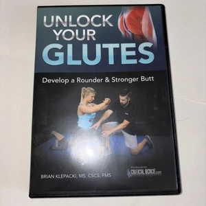 Unlock Your Glutes With Brian Klepacki (DVD, 2018) Very Good - Imagen 1 de 1