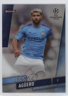 2019-20 Topps Finest UCL Refractor Sergio Aguero Sergio Agüero #99 - Image 1 of 2