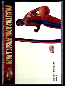 2000-01 Bowmans Best Locker Room Keyon Dooling Clippers LRC10 Rookie Card - Picture 1 of 2