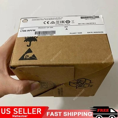 1 PCS New Factory Sealed AB 1786-RPFM CONTROLNET FIBER MODULE 1786-RPFM - Image 1 of 3