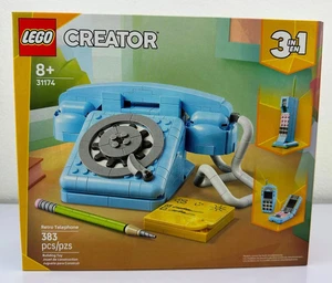 2025 LEGO Creator 3 in 1 Retro Telephone Set #31174 Sealed MISB Boxed FREESHIP - Picture 1 of 4