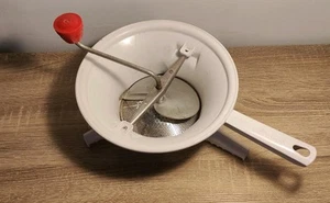 ⚪ Gemüsemühle Moulinex weiß Vintage Made In France - Bild 1 von 5