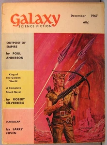 Galaxy Science Fiction December 1967 Fair+ - Imagen 1 de 3