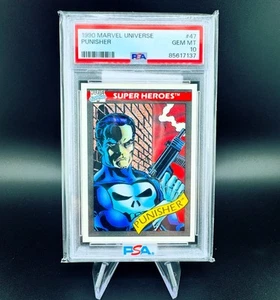 1990 Marvel Universe Punisher PSA 10 - Bild 1 von 1