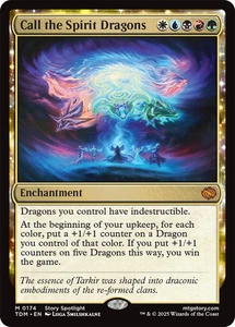 Call the Spirit Dragons 0174 ~ Mythic NM MTG Tarkir Dragonstorm - Bild 1 von 1